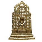Mahavir Swami Bhagwan Swami (24 Jain Tirthankar) Brass | Authentic Hindu Deity Statue Divine Blessings Symbolism