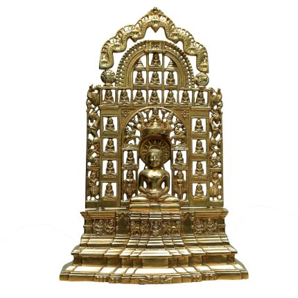 Mahavira Swami (24 Jain Tirthankar) Brass  Idol | Deity Idol Exclusive Collection