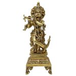 Krishna Brass | Traditional Krishna Brass Idol for Worship & Home Decoration