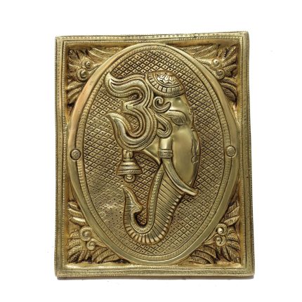 Super Fine Finish Ganesha Face Wall Hanging Brass  Idol | Deity Idol Exclusive Collection