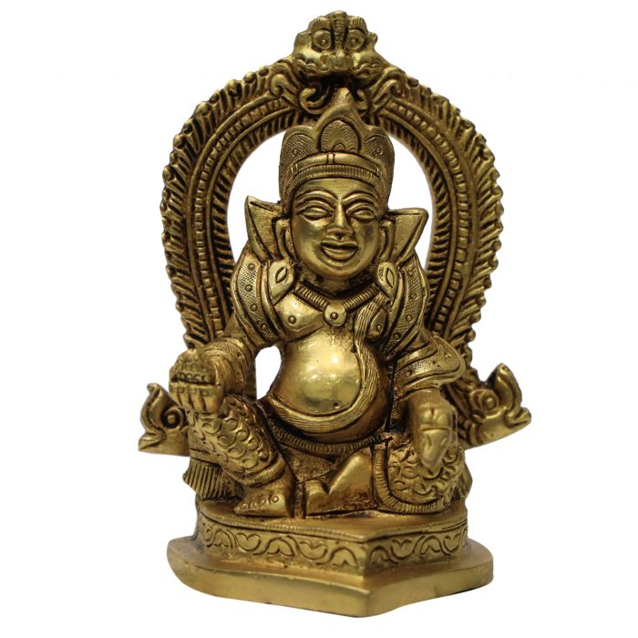 Kubera God Idol Brass Idol | Deity Idol Exclusive Collection - Image 1