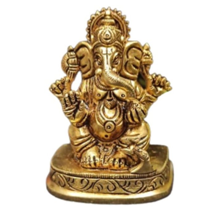 Ganesh God Idol Brass Idol | Deity Idol Exclusive Collection - Image 1