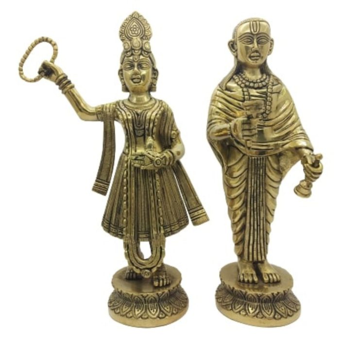Yamunaji Mahaprabhuji Idol Brass Idol | Deity Idol Exclusive Collection - Image 1