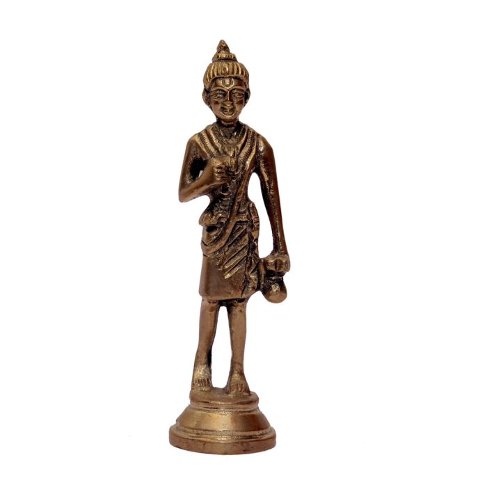 Nilkanth Brass Statue For Sahajanand Swami Swaminarayan  Idol | Deity Idol Exclusive Collection - Image 1