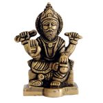 Vishwakarma Brass Idol Murti Statue for Showpiece Gift Items Collectible | Divine Architect Vishwakarma Statue for Skill & Success