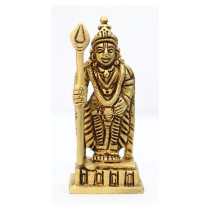 Lord Murugan Kartikeya Brass Standing SwamiJi Subramanya Murti  Idol | Deity Idol Exclusive Collection