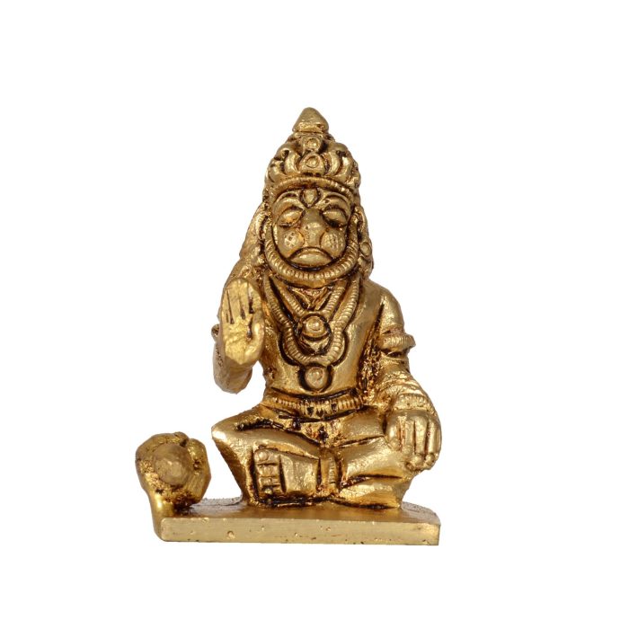 Small Hanuman God Idol Brass Idol | Deity Idol Exclusive Collection - Image 1