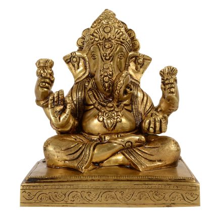 Dagdu Ganesh Idol Brass Idol | Deity Idol Exclusive Collection