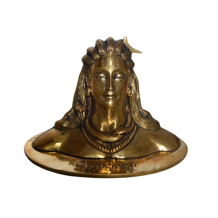 Shiv Shankar Brass Adi Yogi Idol Murti Statue  Idol | Deity Idol Exclusive Collection - Image 1