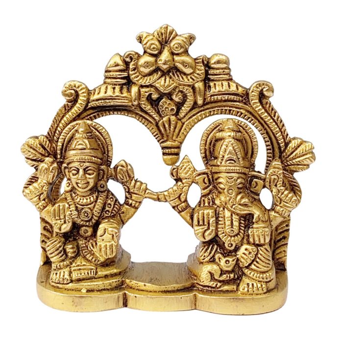 Kaman Laxmi Ganesh  Idol | Deity Idol Exclusive Collection - Image 1