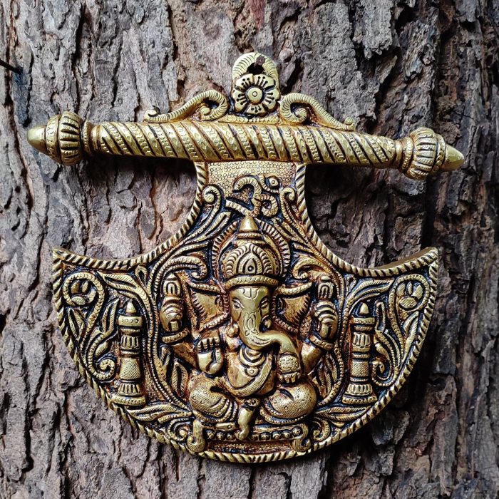 Ganesh Wall Hanging Brass Idol | Deity Idol Exclusive Collection - Image 1
