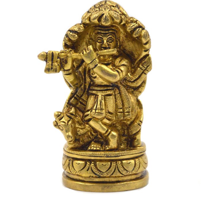 Krishana God Idol Brass Idol | Deity Idol Exclusive Collection - Image 1