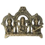Kaman Ganesh Laxmi Sarswati God Brass | Authentic Krishna Murti Divine Love Symbolism & Spiritual Guidance