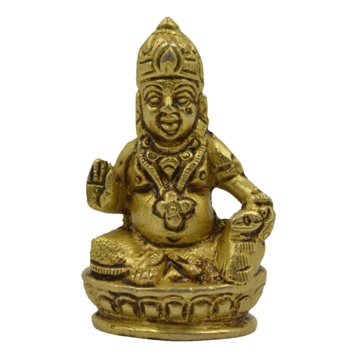 Kuber Ji Statue Brass Idol | Deity Idol Exclusive Collection - Image 1