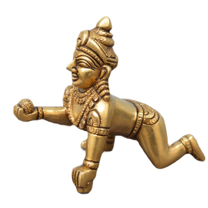 Bal Krishna God Idol Brass Idol | Deity Idol Exclusive Collection - Image 1