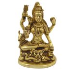 Shiv Ji God Idol Brass | Lord Shiva Statue for Meditation & Spiritual Awakening