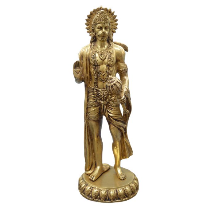 Hanuman Brass Idol | Deity Idol Exclusive Collection - Image 1