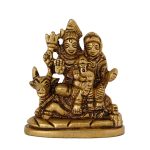 Shiva Family God Idol Brass | Complete Shiva Family Statue for Household Harmony & Blessings