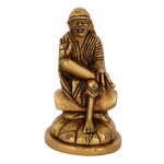Sai Baba God Idol Brass | Authentic Hindu Deity Statue Divine Blessings Symbolism