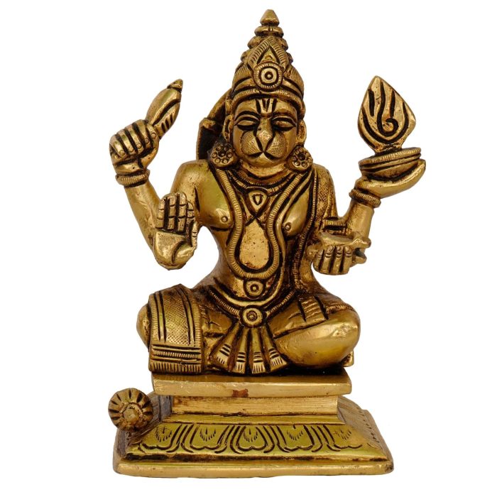 Hanuman God Idol Brass Idol | Deity Idol Exclusive Collection - Image 1