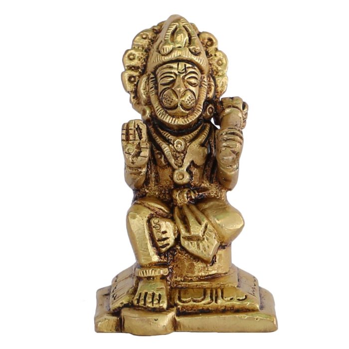 Hanuman Brass Idol | Deity Idol Exclusive Collection - Image 1