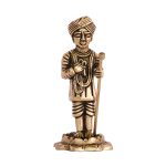 Jalaram Bapa God Idol Brass | Authentic Krishna Murti Divine Love Symbolism & Spiritual Guidance