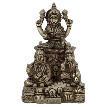 Laxmi Kuber Sarswati Brass Idol | Deity Idol Exclusive Collection