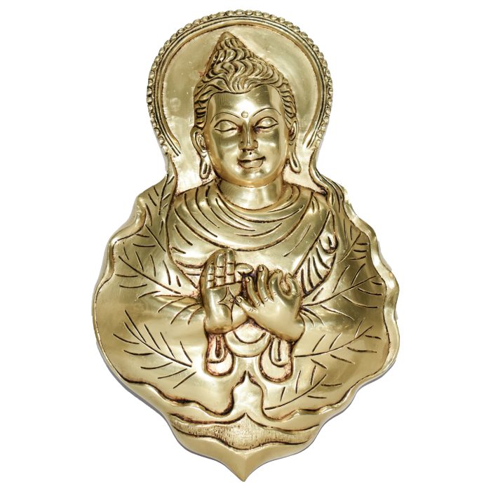 Buddha Face Brass Idol | Deity Idol Exclusive Collection - Image 1