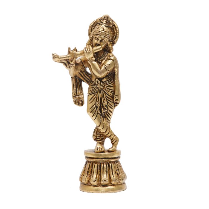 Krishan God Idol Brass Idol | Deity Idol Exclusive Collection - Image 1