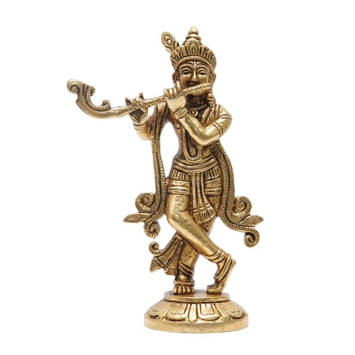 Krishna God Idol Brass Idol | Deity Idol Exclusive Collection - Image 1