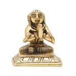Swami Ramanuja Brass | Handcrafted Deity Statue for Home Temple & Divine Blessings