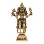Kal Bhairav God Idol Brass | Authentic Krishna Murti for Divine Love & Spiritual Guidance