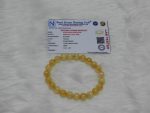 Citrine Natural Bracelet 8 MM Navgraha Certified - Navgraha - Image 2