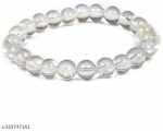 Pure Clarity Clear Quartz Sphatik Bracelet – Amplify Energy & Enhance Spiritual Balance – Navgraha.in
