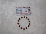 Clear Quartz and Rudraksh Bracelet Navgraha Certified - Navgraha