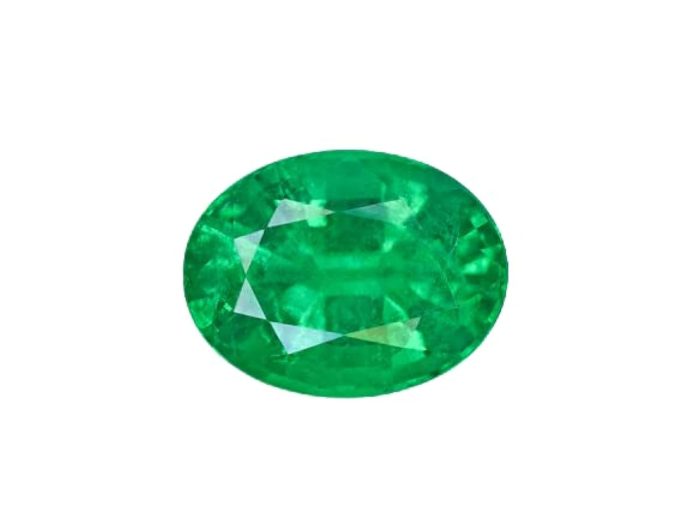 Green Emerald Natural Premium Quality 4 Carat Approx – Authentic Panna Gemstone – Navgraha.in - Image 1