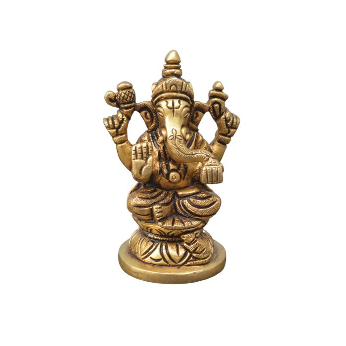 Ganesha God Idol Brass Idol | Deity Idol Exclusive Collection - Image 1