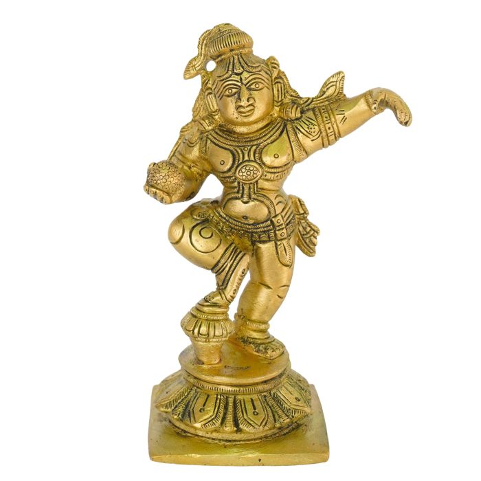 Bal Krishna Brass Idol | Deity Idol Exclusive Collection - Image 1