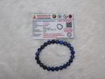 Lapiz Lazuli Natural Bracelet 8 MM Navgraha Certified - Navgraha