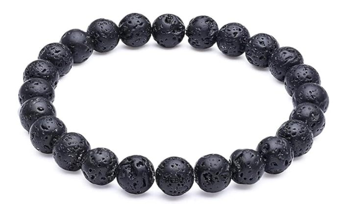 Eternal Connection Lava Bracelet – Grounding & Rebirth Natural Stone Jewelry – Navgraha.in - Image 1