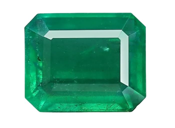 Madagascar Emerald Green Panna 6 Carat Approx – Premium Natural Gemstone – Navgraha.in - Image 1