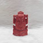 Moonga Ganesh 3 Inch 90 to 110 Grams- Navgraha | Authentic Spiritual Accessory