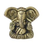 Lord Ganesh Brass Idol | Sacred Ganesha Idol Symbol of Prosperity & Wisdom