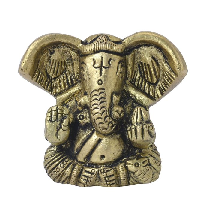 Lord Ganesh Brass Idol  Idol | Deity Idol Exclusive Collection - Image 1