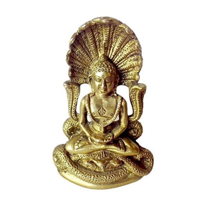 Parshwanath  Brass Handicraft Art Idol | Deity Idol Exclusive Collection - Image 1