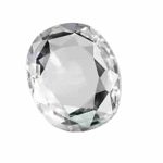 Natural Zircon Cambodian 3 Carat – Premium White Jarkan Gemstone with Brilliant Fire – Navgraha.in