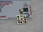 Nine Planets Silver Pendent Swastik Small Neel Gems Certificate - Navgraha - Image 6