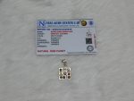 Nine Planets Silver Pendent Swastik Small Neel Gems Certificate - Navgraha - Image 2