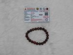 Red Jasper Natural Bracelet 8 MM Navgraha Certified - Navgraha