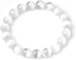 Natural Selenite Bracelet – Promotes Peace, Spiritual Balance & Negative Energy Clearing – Navgraha.in